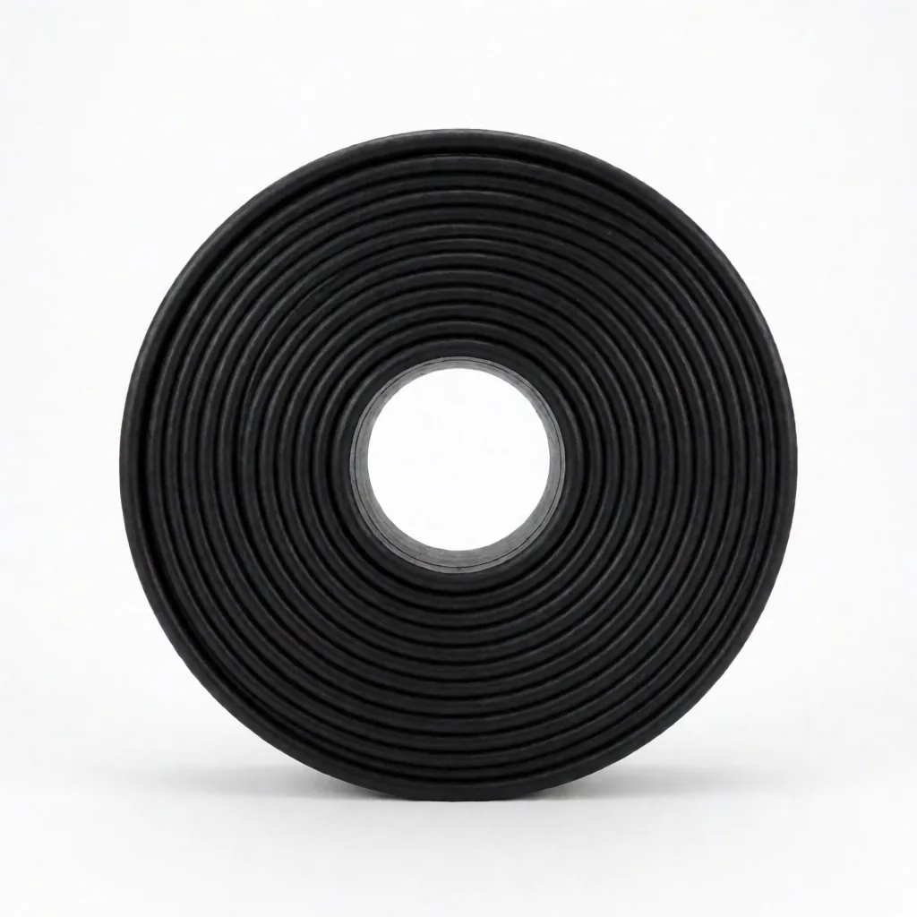 Гернитовый шнур ПРП-40.П.20x100.600 — пористо-резиновый уплотнительный шнур прямоугольного сечения 20×100 мм, плотность 600 кг/м³